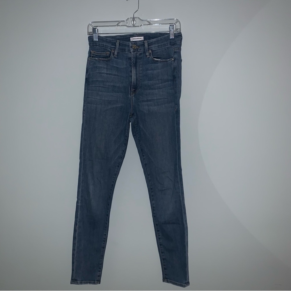 Good American Light Denim Jeans Good Waist Size 6/28